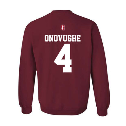 Stanford - NCAA Football : Jordan Onovughe - Classic Shersey Crewneck Sweatshirt-1
