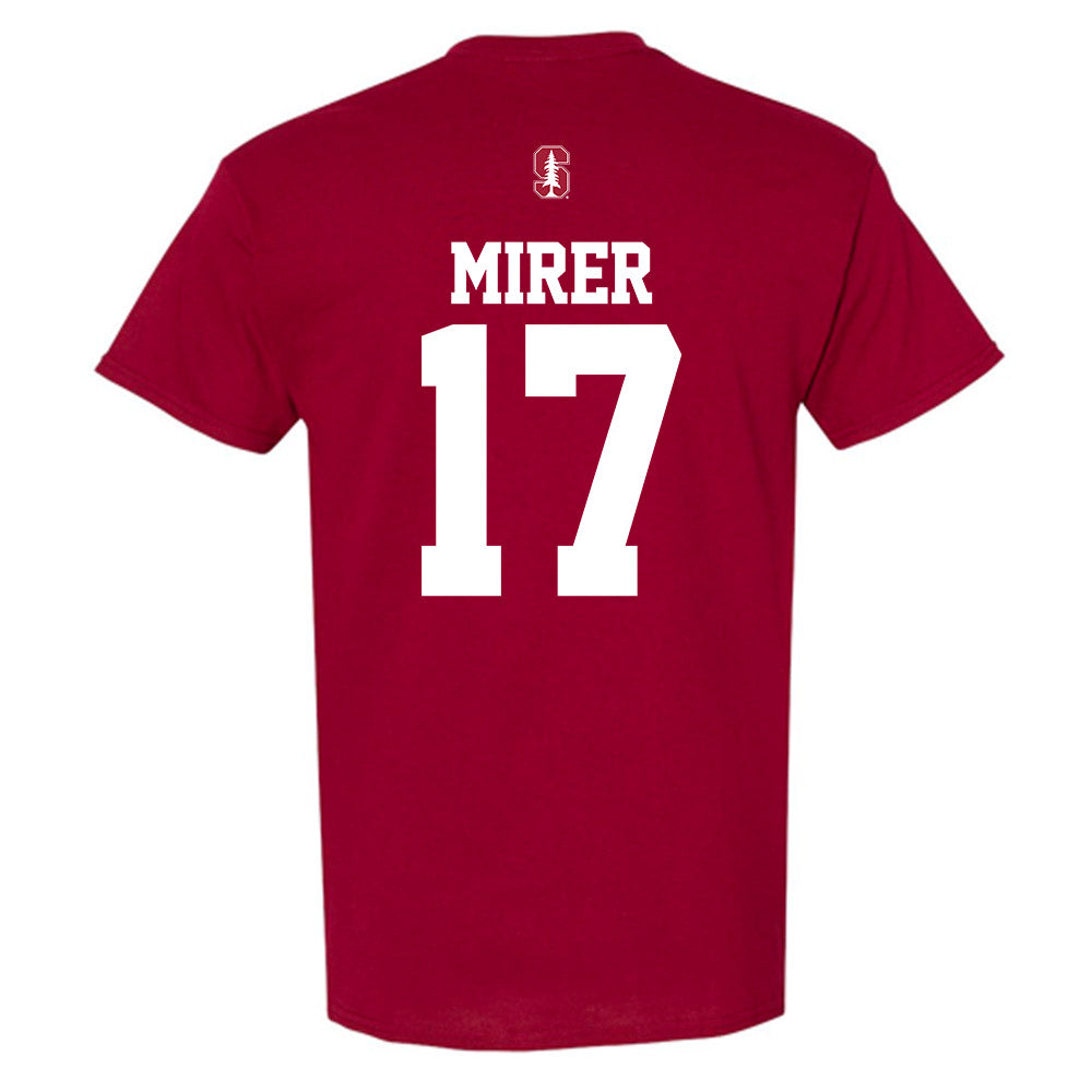 Stanford - NCAA Football : Charlie Mirer - Classic Shersey T-Shirt-1