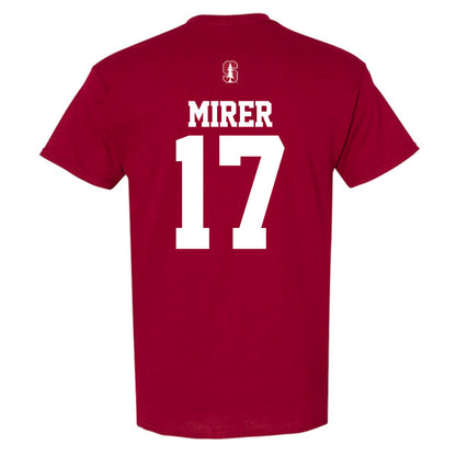 Stanford - NCAA Football : Charlie Mirer - Classic Shersey T-Shirt-1