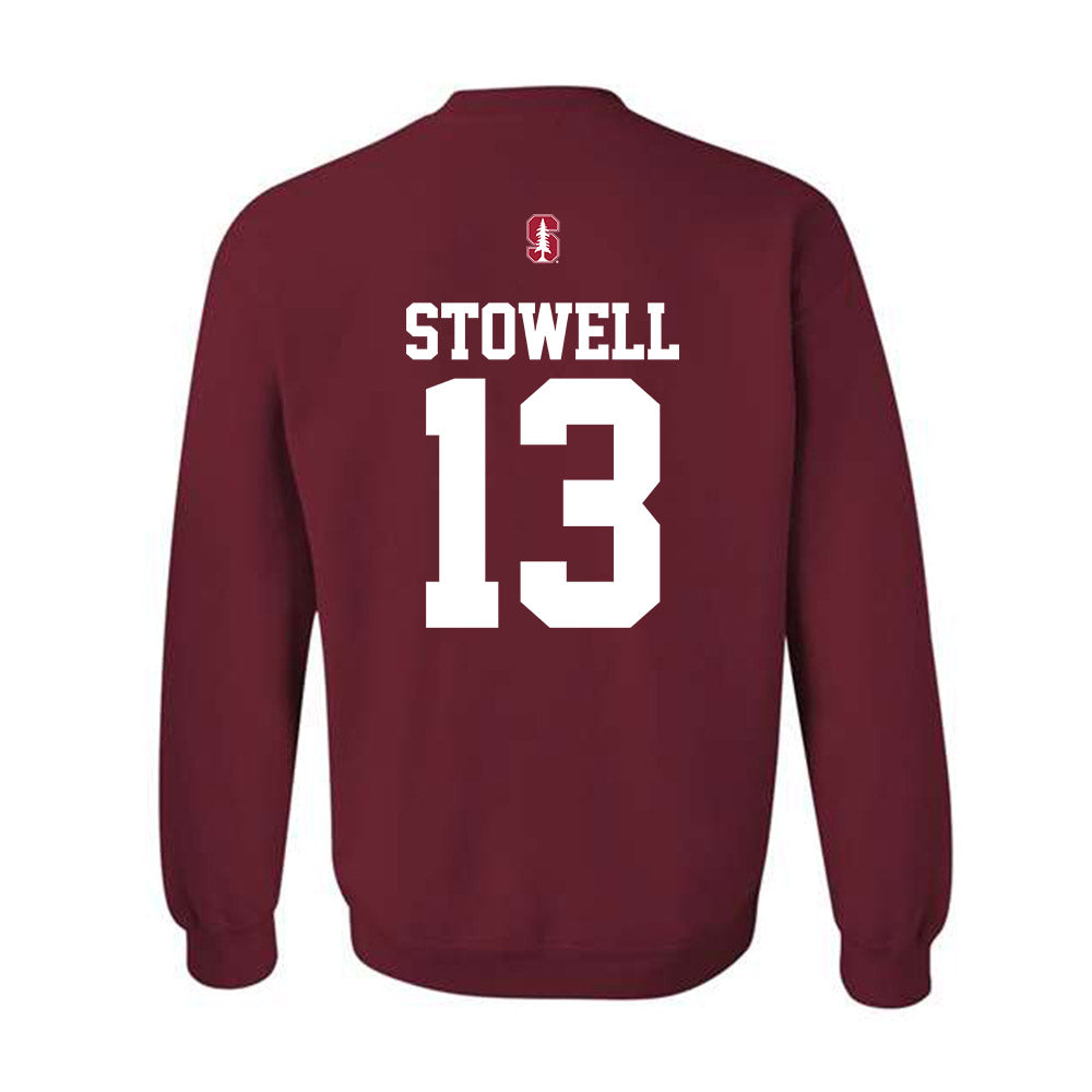 Stanford - NCAA Beach Volleyball : Clara Stowell - Classic Shersey Crewneck Sweatshirt-1