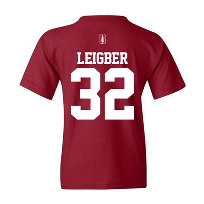 Stanford - NCAA Football : Mitch Leigber - Classic Shersey Youth T-Shirt-1