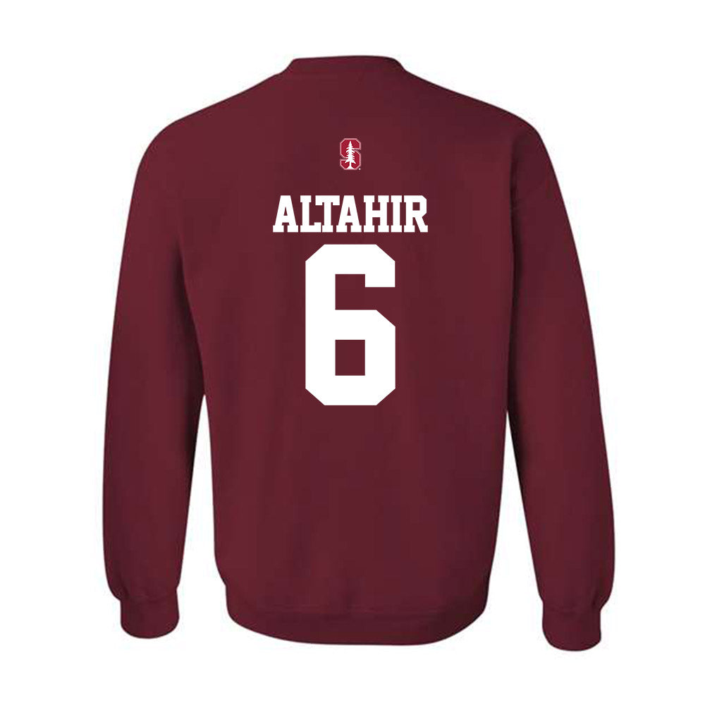 Stanford - NCAA Football : Tuna Altahir - Classic Shersey Crewneck Sweatshirt-1