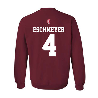 Stanford - NCAA Women's Basketball : Alexandra Eschmeyer - Classic Shersey Crewneck Sweatshirt-1