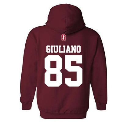 Stanford - NCAA Football : Zach Giuliano - Classic Shersey Hooded Sweatshirt-1
