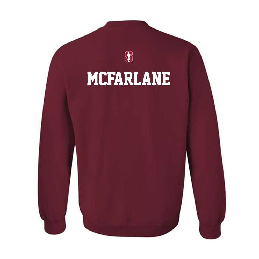 Stanford - NCAA Men's Track & Field : Aidan McFarlane - Classic Shersey Crewneck Sweatshirt-1