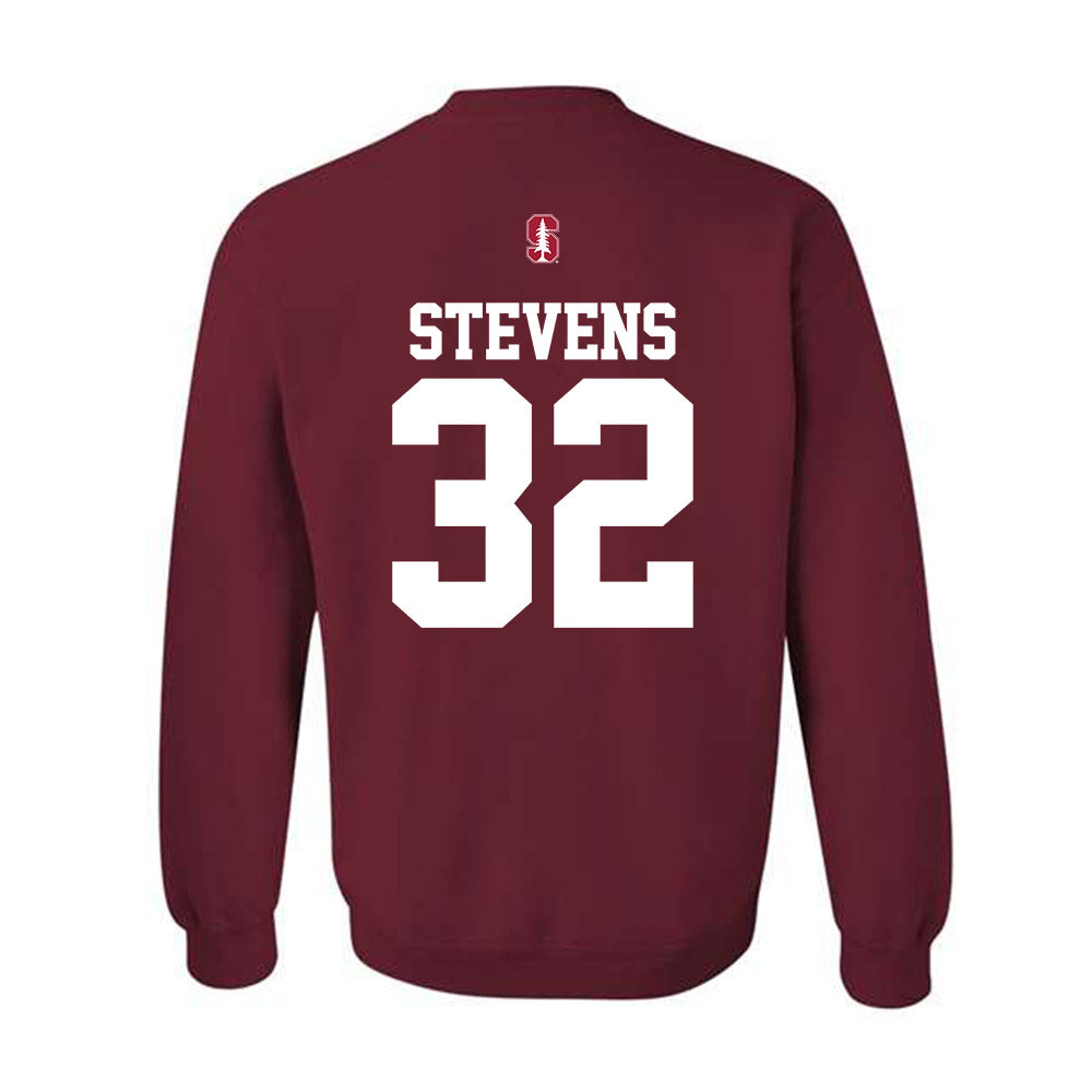 Stanford - NCAA Women's Lacrosse : Amanda Stevens - Classic Shersey Crewneck Sweatshirt-1