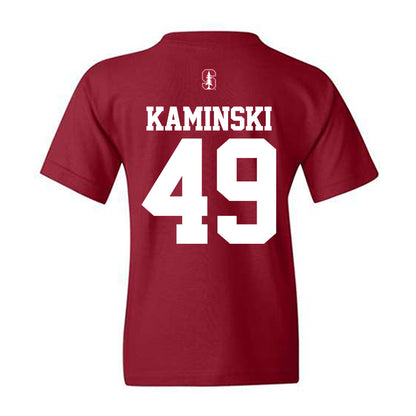 Stanford - NCAA Football : Gabe Kaminski - Classic Shersey Youth T-Shirt-1