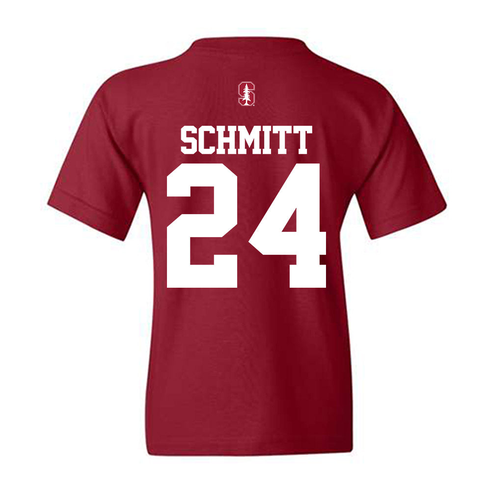 Stanford - NCAA Men's Volleyball : Kai Schmitt - Classic Shersey Youth T-Shirt-1
