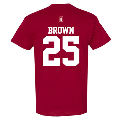 Stanford - NCAA Football : Marcus Brown - Classic Shersey T-Shirt-1