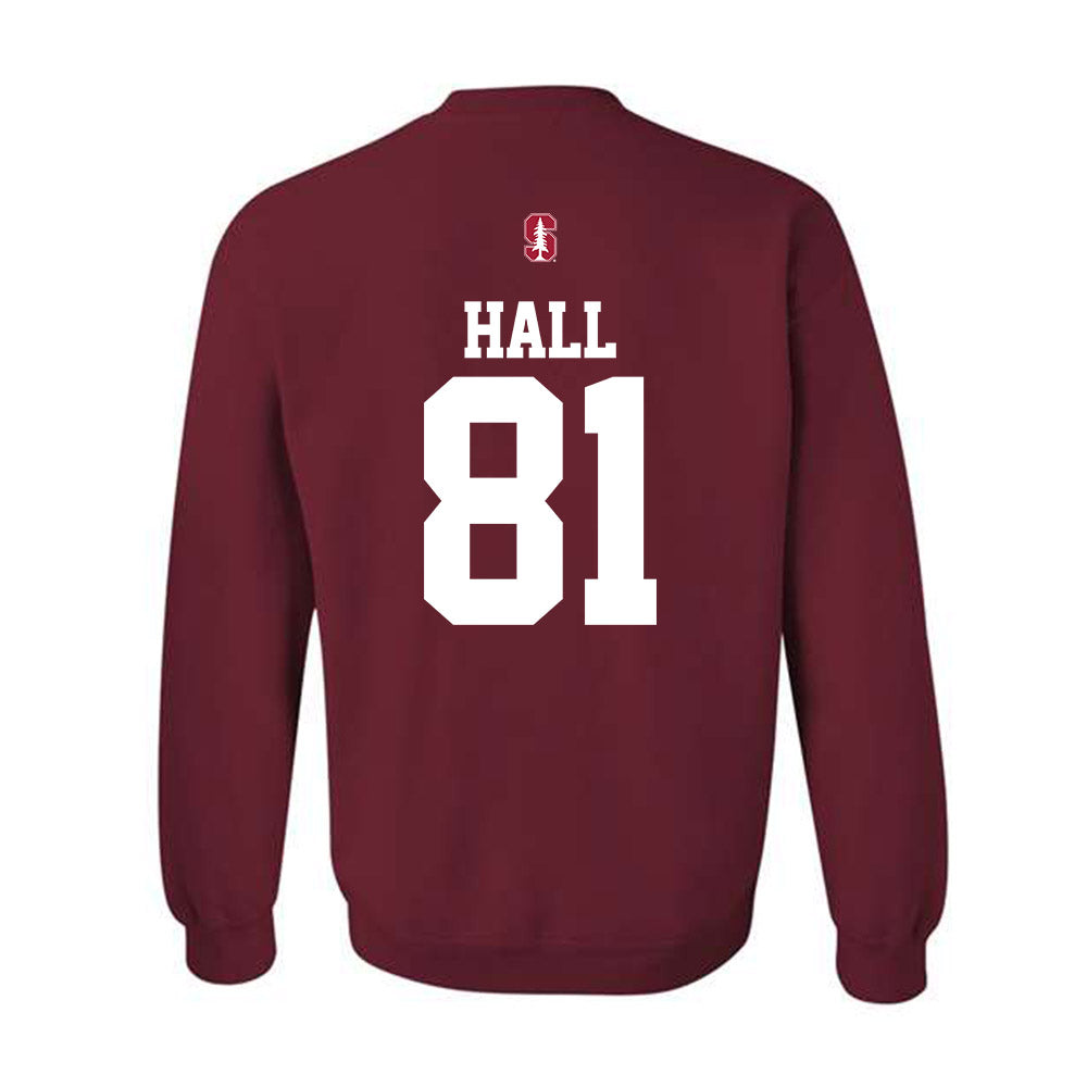 Stanford - NCAA Football : JonAnthony Hall - Classic Shersey Crewneck Sweatshirt-1