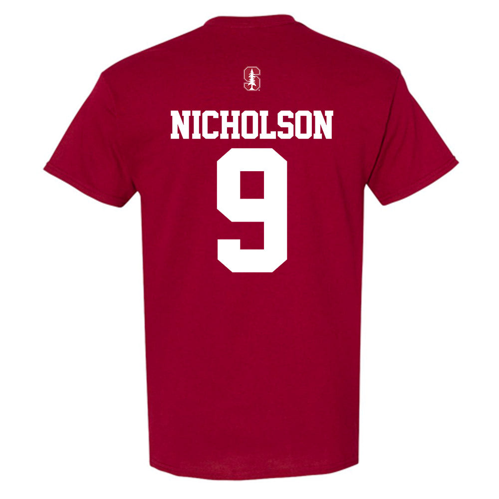 Stanford - NCAA Football : Brandon Nicholson - Classic Shersey T-Shirt-1