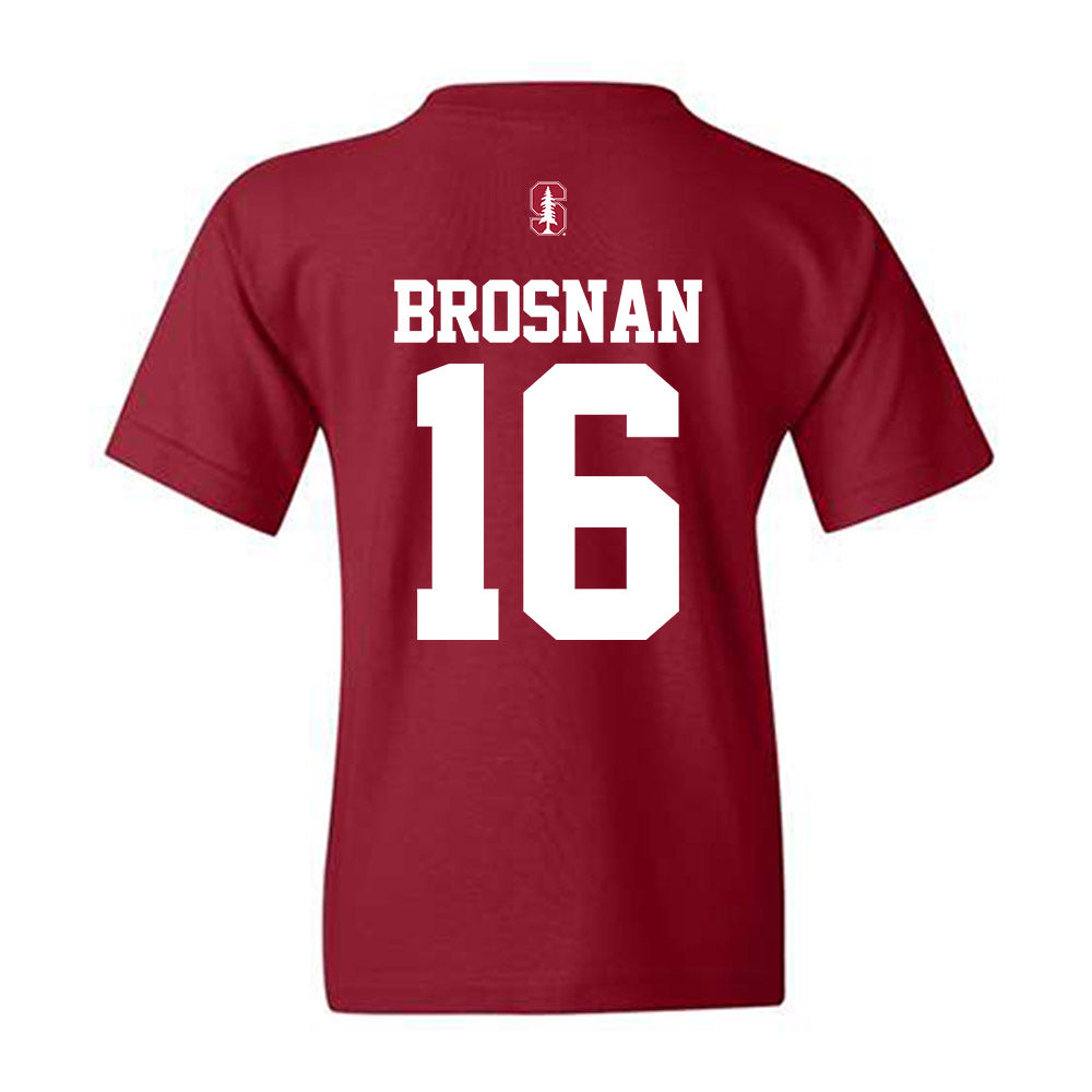 Stanford - NCAA Women's Lacrosse : Ava Brosnan - Classic Shersey Youth T-Shirt-1