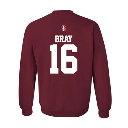 Stanford - NCAA Women's Soccer : Milly Bray - Classic Shersey Crewneck Sweatshirt-1