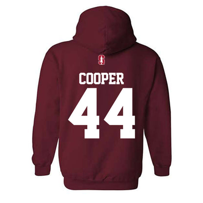 Stanford - NCAA Football : Ernest Cooper - Classic Shersey Hooded Sweatshirt-1