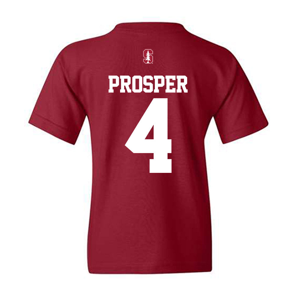 Stanford - NCAA Women's Lacrosse : Olivia Prosper - Classic Shersey Youth T-Shirt-1