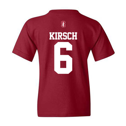 Stanford - NCAA Women's Volleyball : Koko Kirsch - Classic Shersey Youth T-Shirt-1