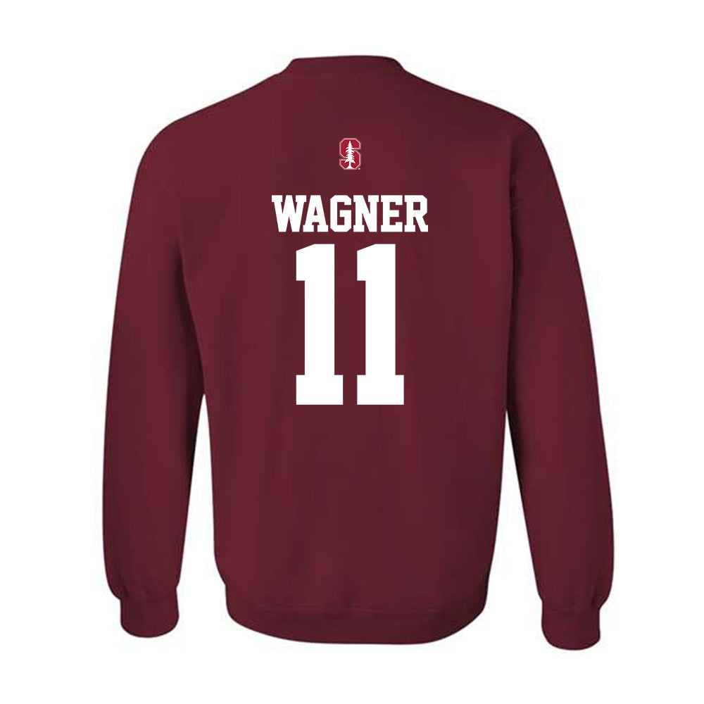 Stanford - NCAA Men's Volleyball : Moses Wagner - Classic Shersey Crewneck Sweatshirt-1