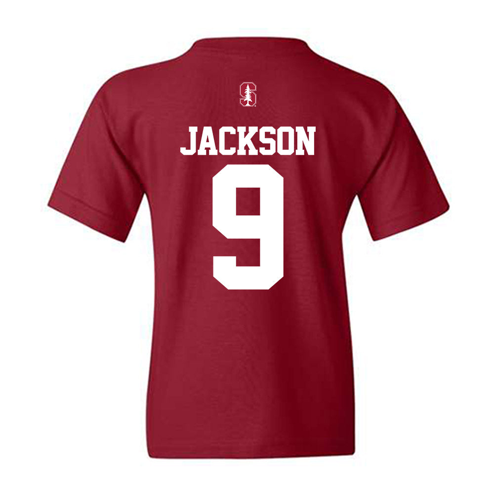 Stanford - NCAA Football : Myles Jackson - Classic Shersey Youth T-Shirt-1