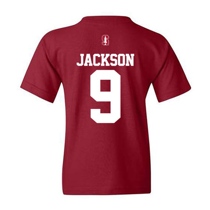 Stanford - NCAA Football : Myles Jackson - Classic Shersey Youth T-Shirt-1