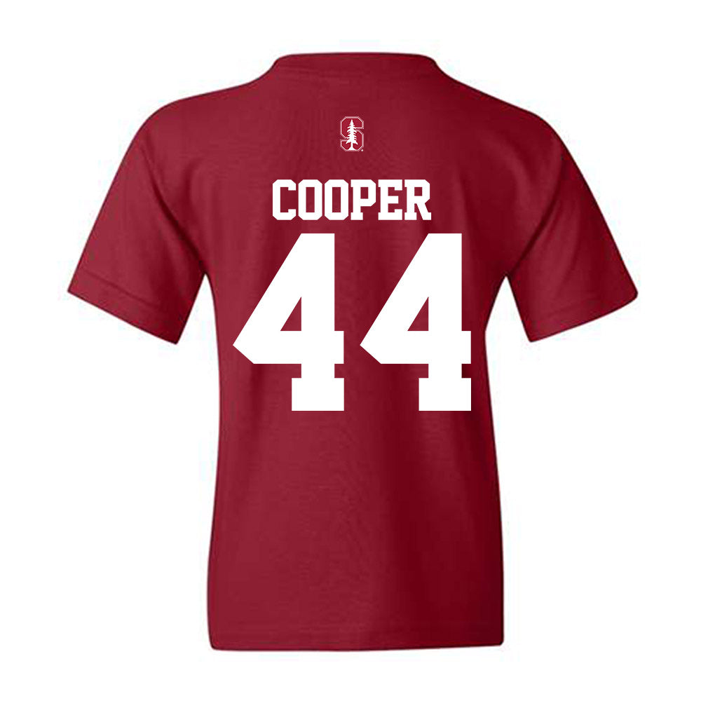 Stanford - NCAA Football : Ernest Cooper - Classic Shersey Youth T-Shirt-1