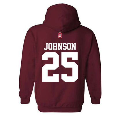 Stanford - NCAA Women's Soccer : Noe Johnson - Classic Shersey Hooded Sweatshirt-1