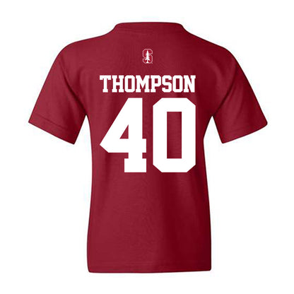 Stanford - NCAA Football : Jason Thompson - Classic Shersey Youth T-Shirt-1