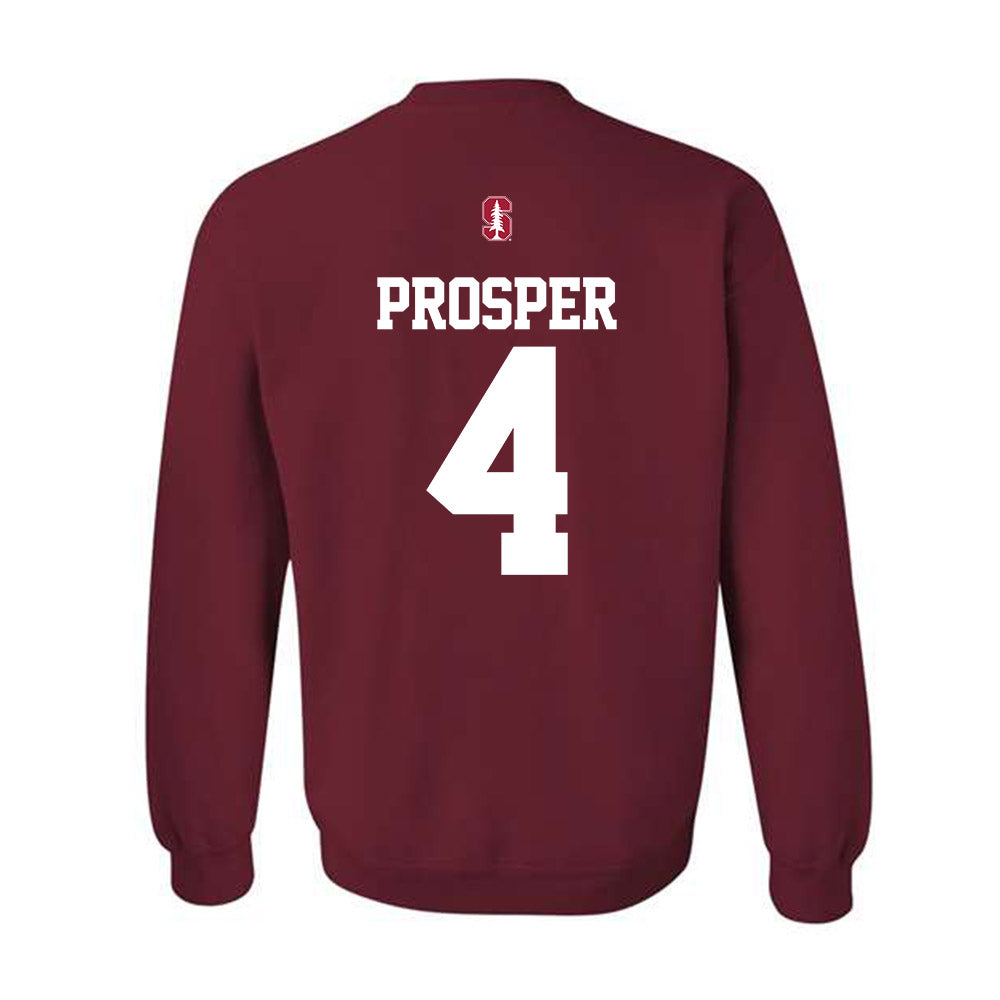 Stanford - NCAA Women's Lacrosse : Olivia Prosper - Classic Shersey Crewneck Sweatshirt-1