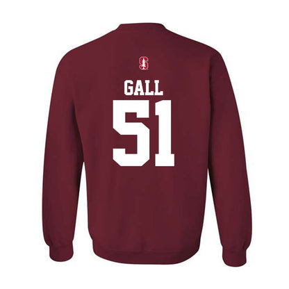 Stanford - NCAA Softball : Ava Gall - Classic Shersey Crewneck Sweatshirt-1
