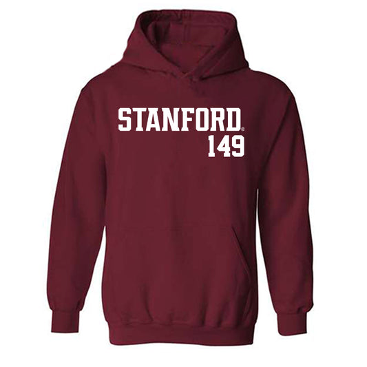 Stanford - NCAA Wrestling : Aden Valencia - Classic Shersey Hooded Sweatshirt-0