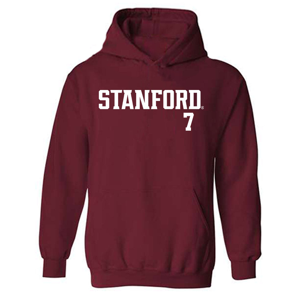 Stanford - NCAA Women's Water Polo : Jewel Roemer - Classic Shersey Hooded Sweatshirt-0