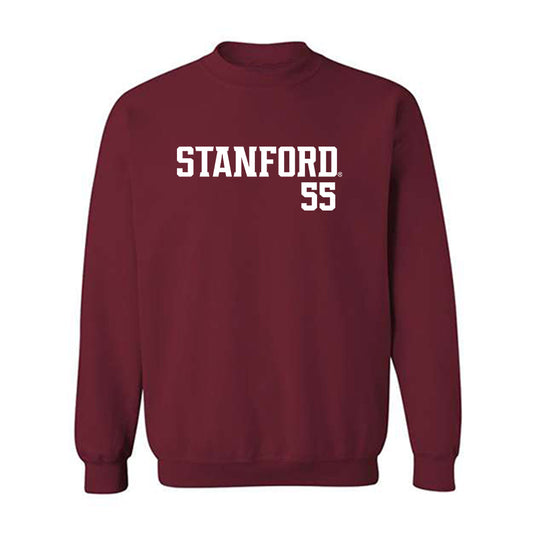 Stanford - NCAA Football : Joe Asiain - Classic Shersey Crewneck Sweatshirt-0
