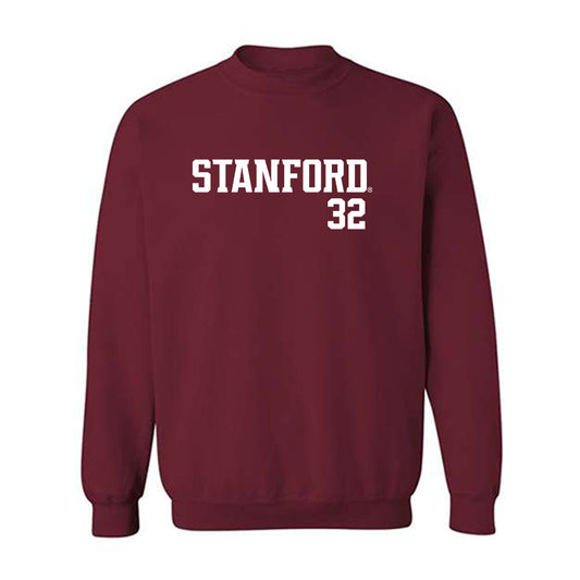 Stanford - NCAA Football : Owen van Loben Sels - Classic Shersey Crewneck Sweatshirt-0