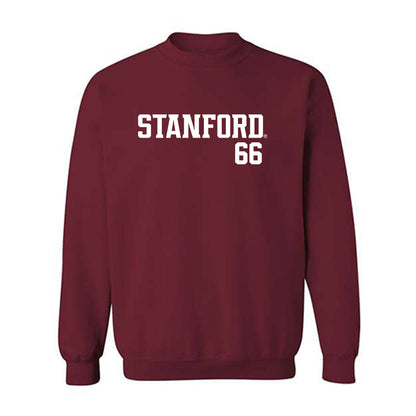 Stanford - NCAA Football : Niki Prongos - Classic Shersey Crewneck Sweatshirt-0