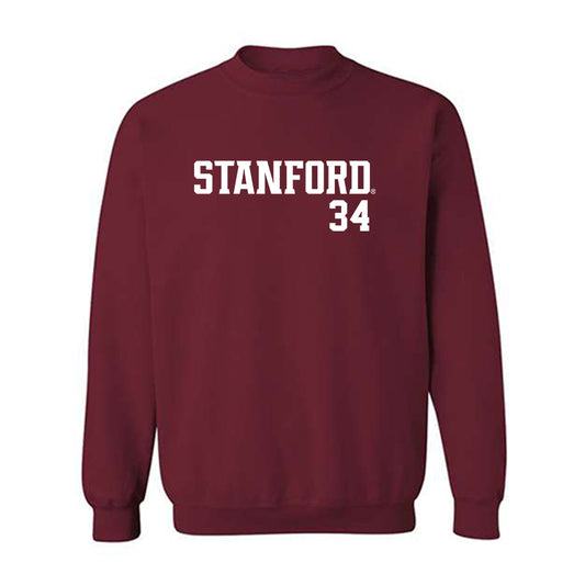 Stanford - NCAA Women's Basketball : Tess Heal - Classic Shersey Crewneck Sweatshirt-0