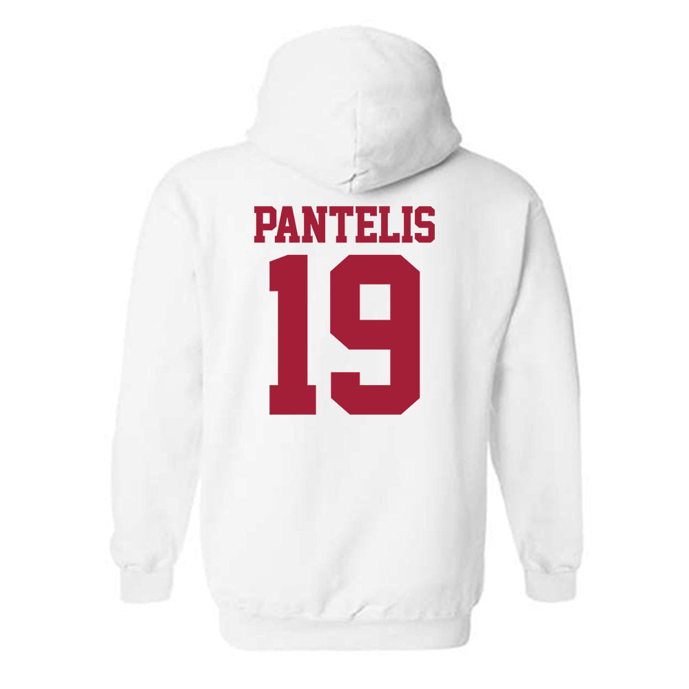 Stanford - NCAA Football : David Pantelis - Classic Shersey Hooded Sweatshirt-1