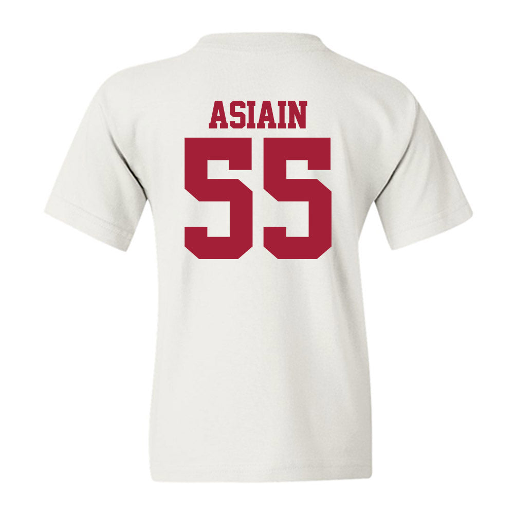 Stanford - NCAA Football : Joe Asiain - Classic Shersey Youth T-Shirt-1
