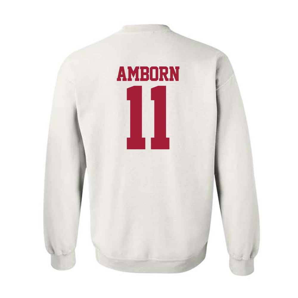 Stanford - NCAA Women's Basketball : Carly Amborn - Classic Shersey Crewneck Sweatshirt-1