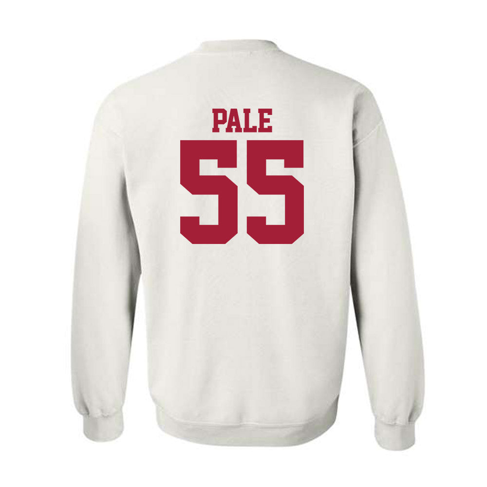 Stanford - NCAA Football : Simione Pale - Classic Shersey Crewneck Sweatshirt-1