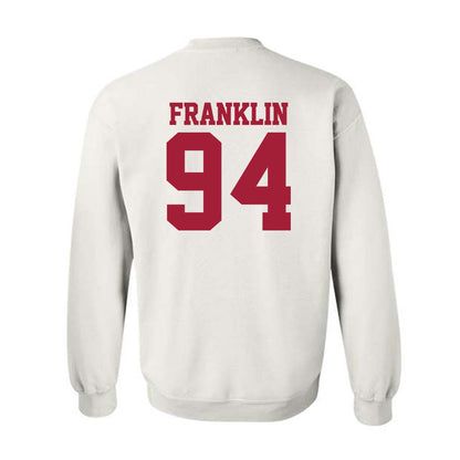 Stanford - NCAA Football : Anthony Franklin - Classic Shersey Crewneck Sweatshirt-1