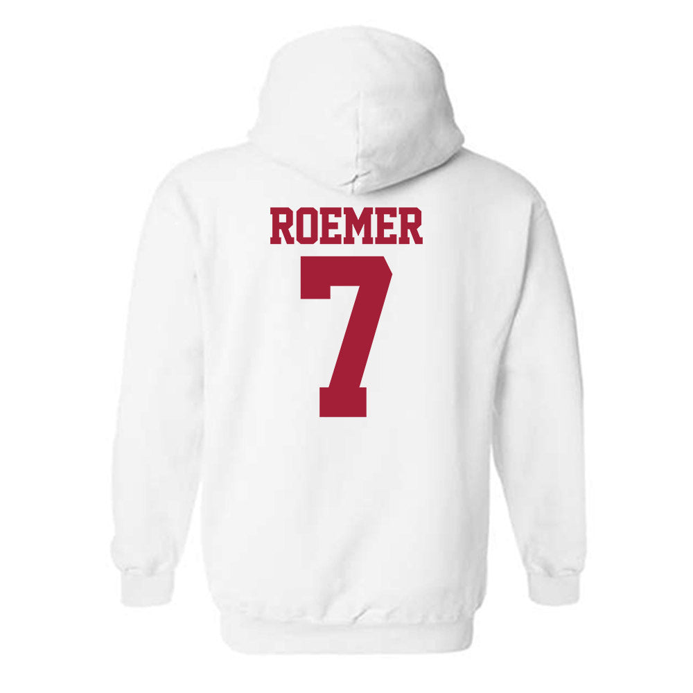 Stanford - NCAA Women's Water Polo : Jewel Roemer - Classic Shersey Hooded Sweatshirt-1