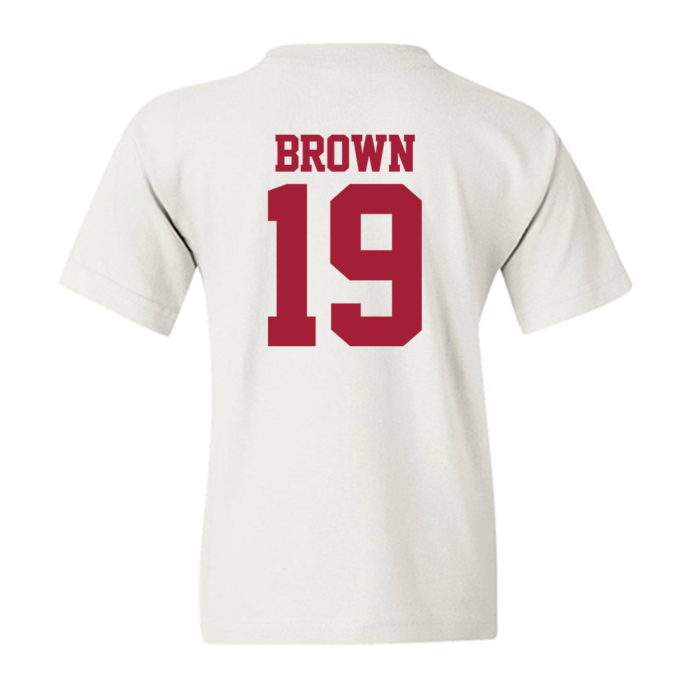Stanford - NCAA Women's Lacrosse : Emma Brown - Classic Shersey Youth T-Shirt-1
