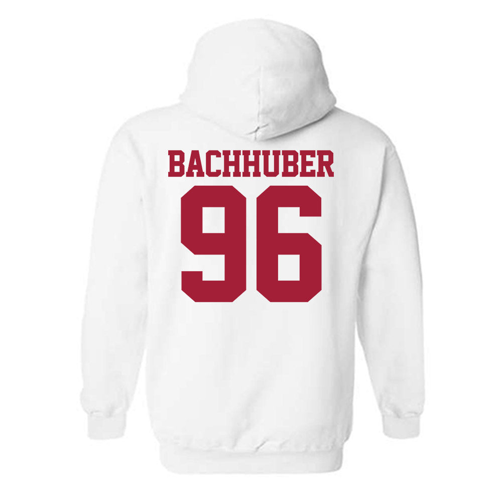 Stanford - NCAA Football : Connor Bachhuber - Classic Shersey Hooded Sweatshirt-1