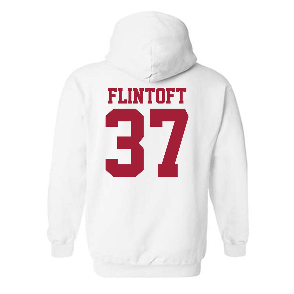 Stanford - NCAA Football : Aidan Flintoft - Classic Shersey Hooded Sweatshirt-1