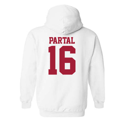Stanford - NCAA Men's Soccer : Joshua Partal - Classic Shersey Hooded Sweatshirt-1