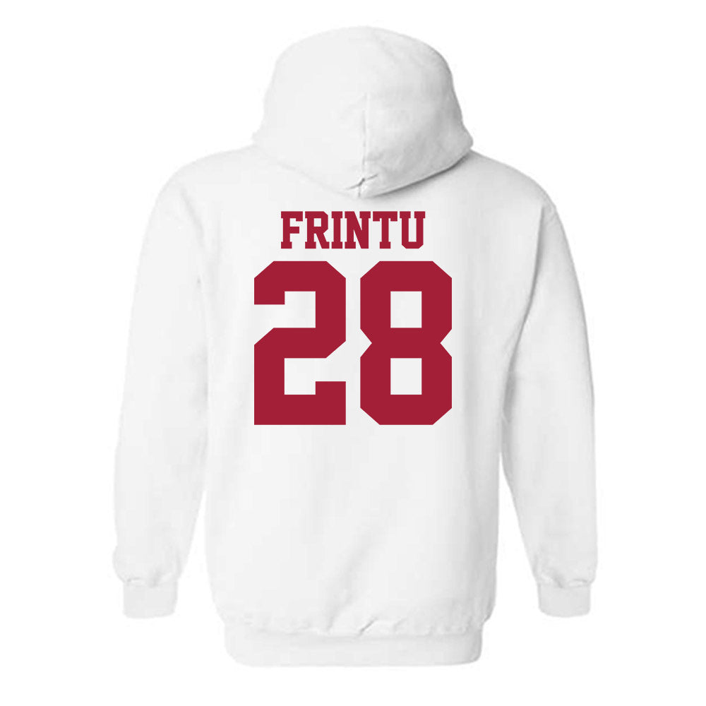 Stanford - NCAA Men's Soccer : Eric Frintu - Classic Shersey Hooded Sweatshirt-1