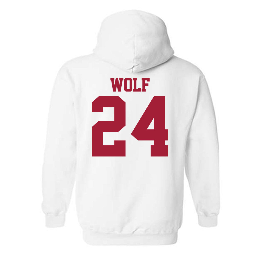 Stanford - NCAA Women's Soccer : Maryn Wolf - Hooded Sweatshirt-1