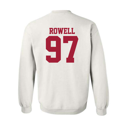 Stanford - NCAA Football : Zach Rowell - Classic Shersey Crewneck Sweatshirt-1