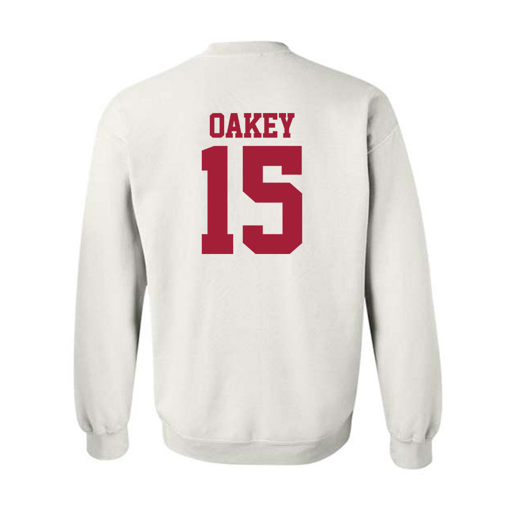 Stanford - NCAA Women's Lacrosse : Martha Oakey - Classic Shersey Crewneck Sweatshirt-1