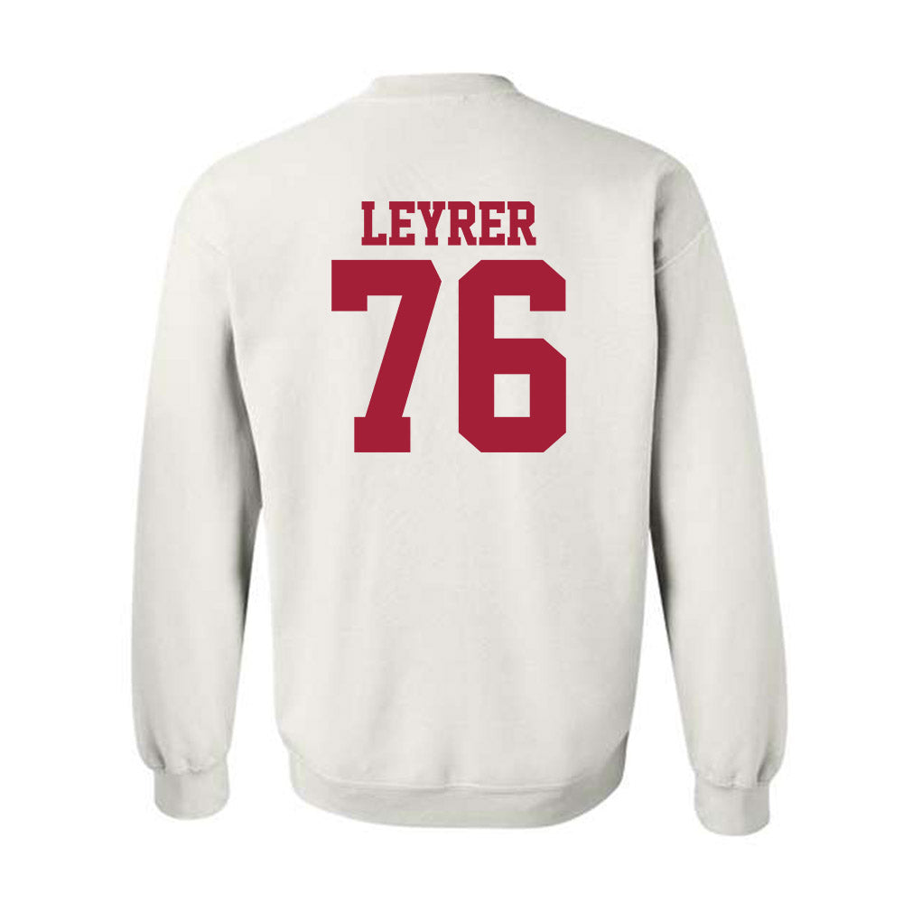 Stanford - NCAA Football : Jack Leyrer - Classic Shersey Crewneck Sweatshirt-1