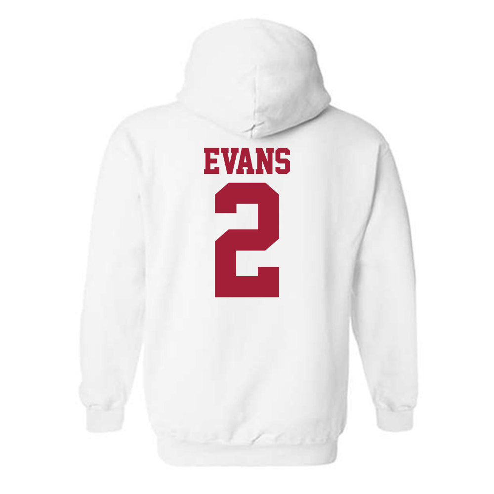 Stanford - NCAA Women's Soccer : Elise Evans - Classic Shersey Hooded Sweatshirt-1